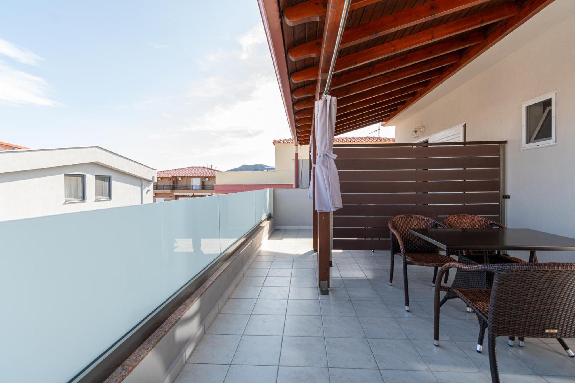 Villa Zoe On The Beach Sarti Esterno foto