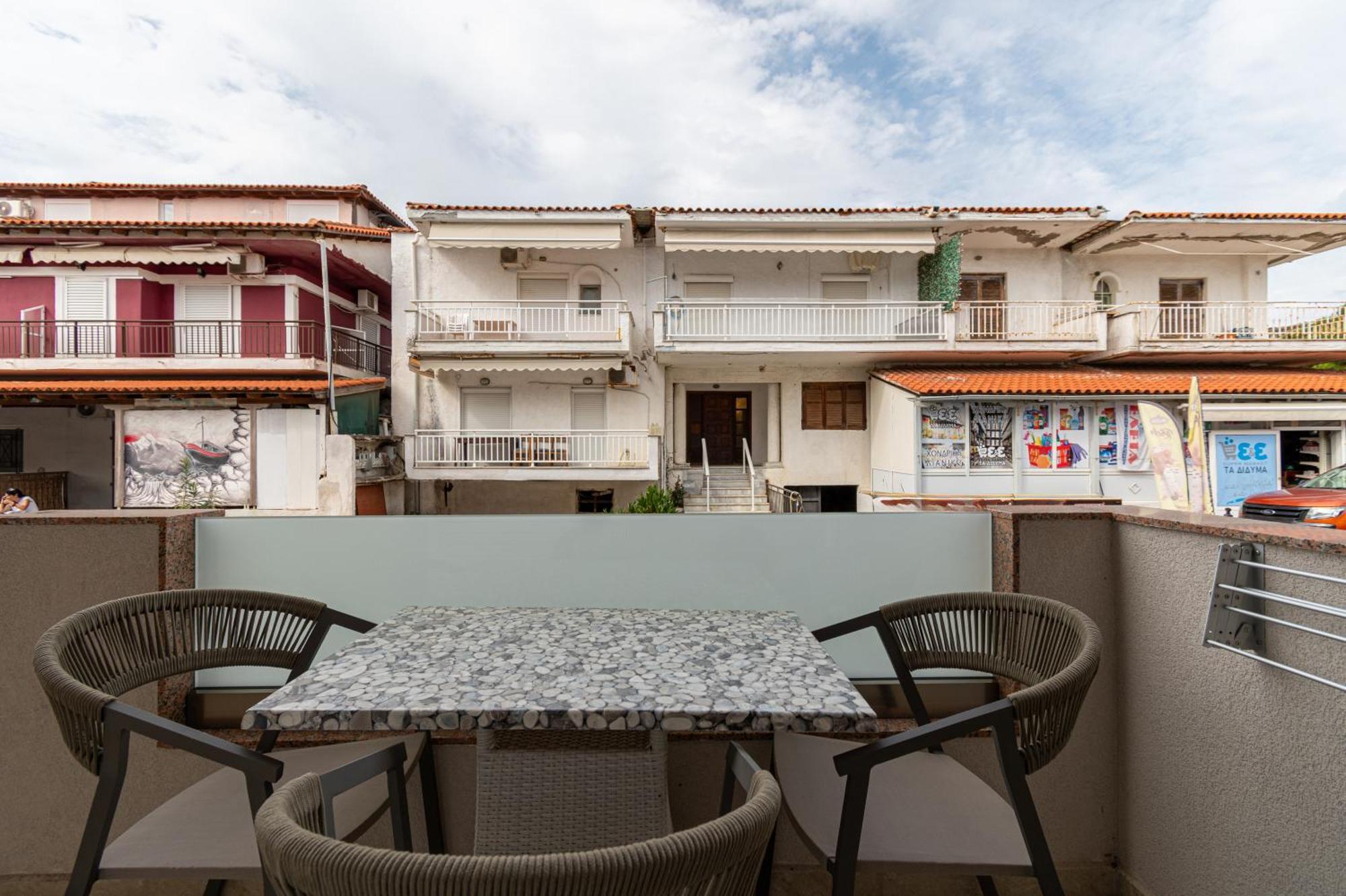Villa Zoe On The Beach Sarti Esterno foto