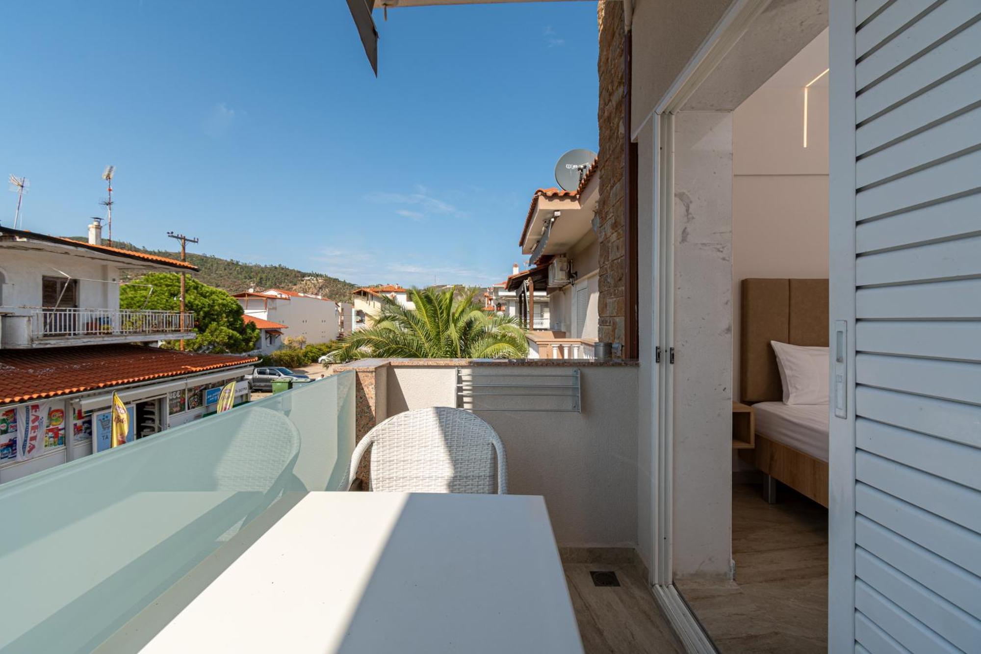 Villa Zoe On The Beach Sarti Esterno foto