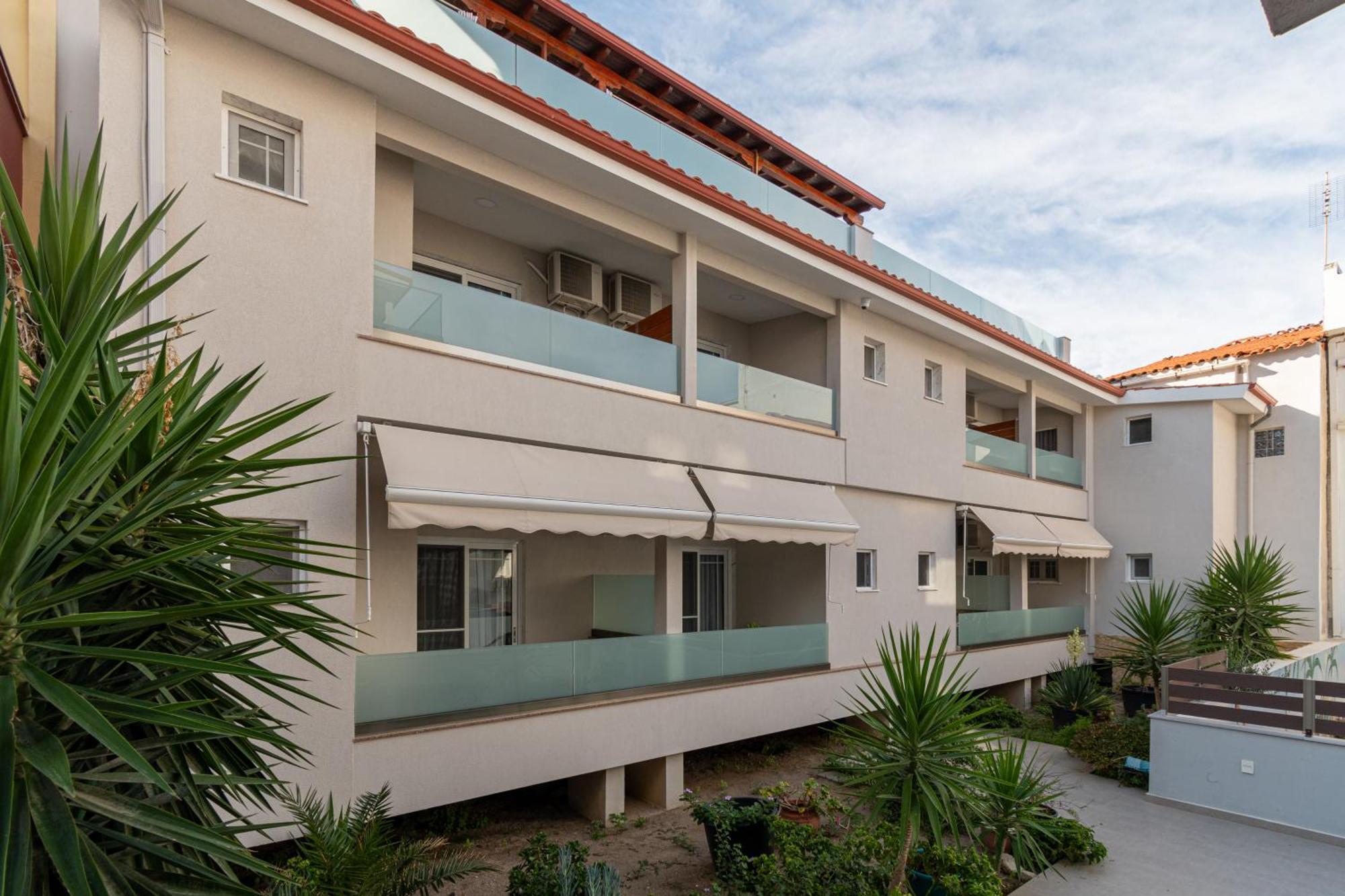 Villa Zoe On The Beach Sarti Esterno foto